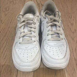 Nike Air Force Kids White Sneakers